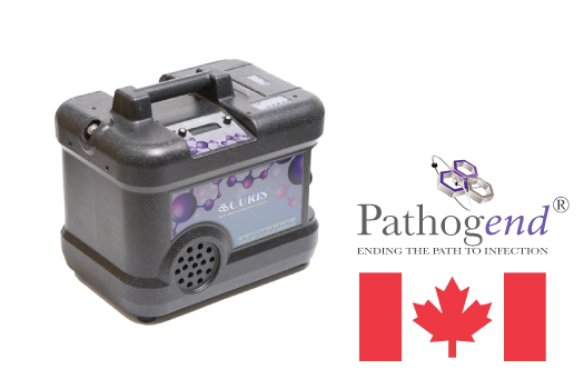 Pathogend certification CURIS Hard-Surface Disinfecting Systemin Canada