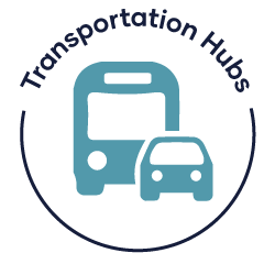 Dark Pathogend Transportation Logo