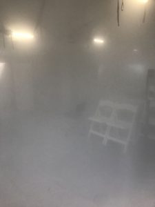 Morristown interior fogging 2