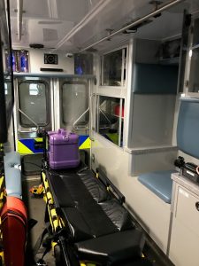 Pathogend of New Jersey's CURIS® Unit fogger ensures that ambulance spaces are clean and sanitary after each call.